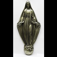 26" Our Lady of Grace Metal Relief SKU C993-001